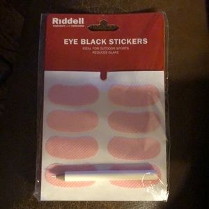 Riddell Eye Black Stickers NWT